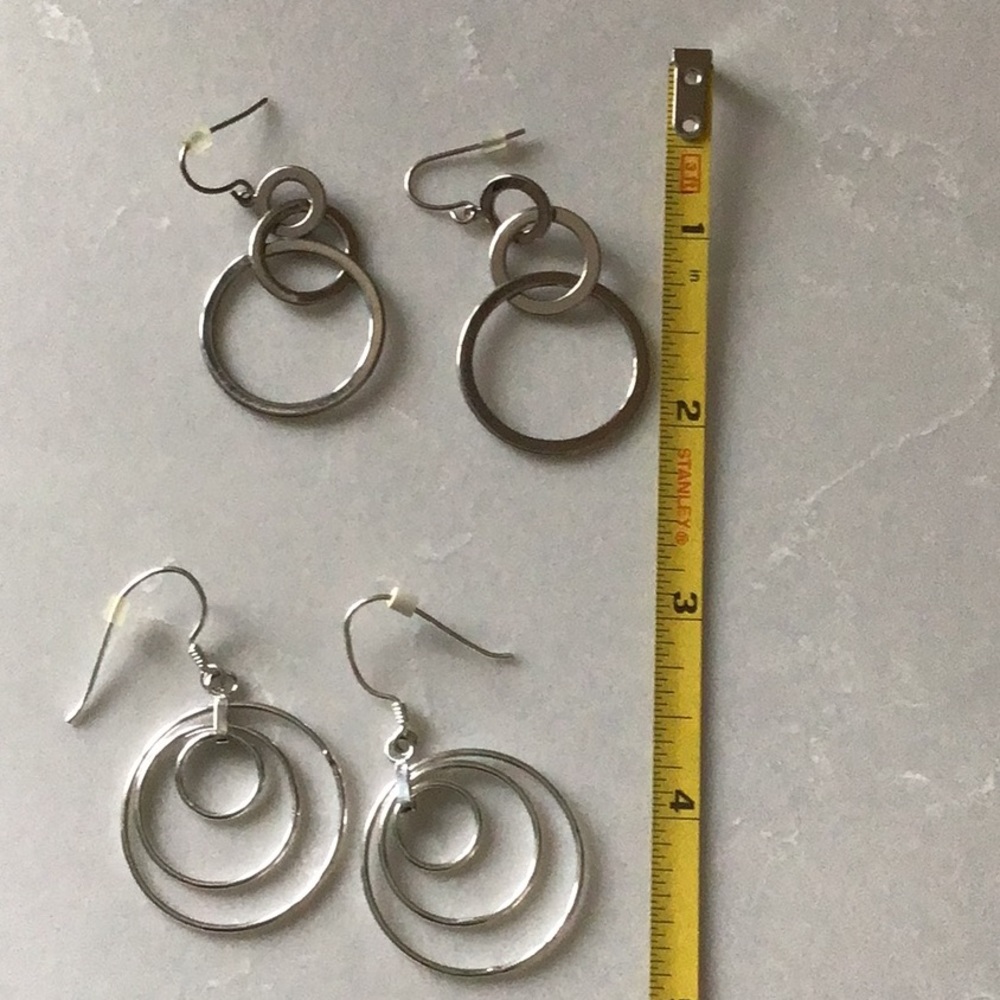 2 pair earrings
